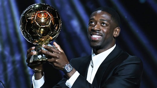 PSG’s Dembele Caps Historic Year With Ballon d’Or Triumph