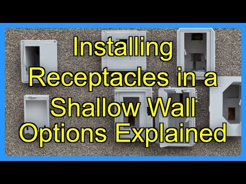 Installing Receptacles in a Shallow Wall Options Explained