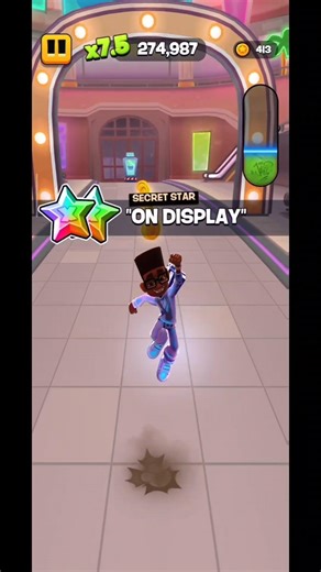 Subway Surfers City Secret Star – ON DISPLAY ⭐