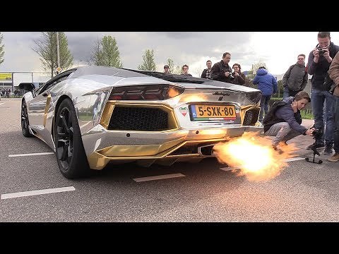 The BEST LAMBORGHINI AVENTADOR V12 Engine SOUNDS Ever!!