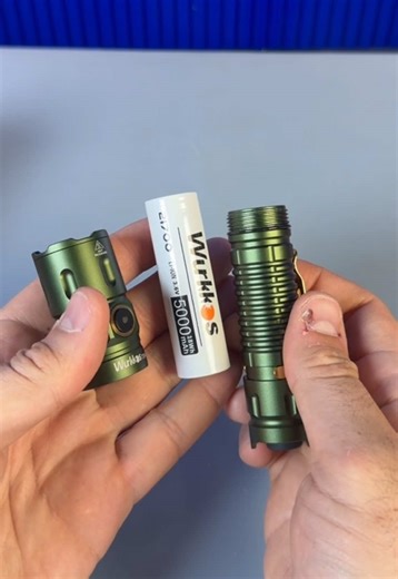 Wurkkos TD04 Flashlight: Bright, Tactical, Rechargeable