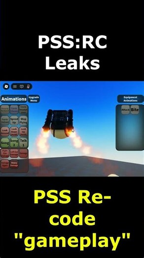 PSS:RC Leaks #1 | Project Strange Spheres: Recode | Roblox #skibiditoilet #roblox #roleplay
