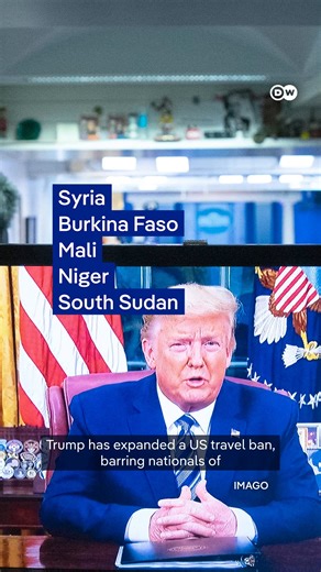 The Trump administration has now imposed travel restrictions on approximately 40 nations. The new restrictions double the number of countries with limits on who can travel and emigrate to the United States. #DWAfrica | DW Africa