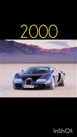 Evolution of Bugatti