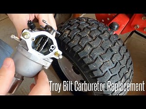 Troy Bilt 42T Carburetor Replacement
