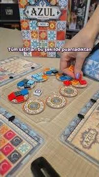 Azul Mini Kutu Oyunu Nasıl Oynanır? #shorts #azul