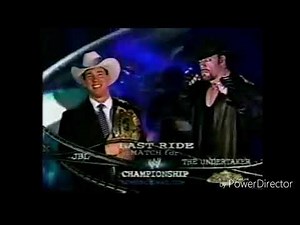 JBL Vs The Undertaker The Last Ride Match For The WWE Champion Promo WWE No Mercy 2004