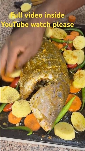 Fish oven baked