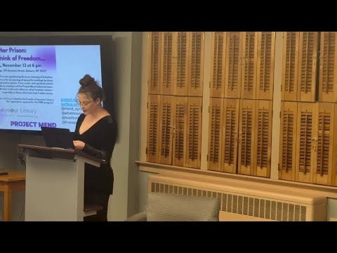 Video: Katherine Nikolau reads poem at Auburn library