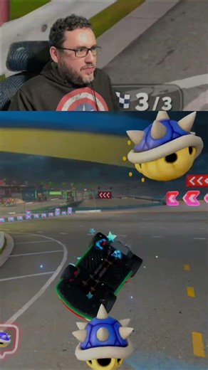 Blue Shell Incoming! Mario Kart World First Place Destruction! #shorts