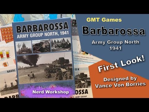 GMT Games: Barbarossa Army Group North, 1941 - First Look
