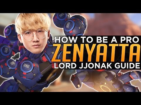 Overwatch: How To Be A PRO Zenyatta! - Jjonak Advanced Guide