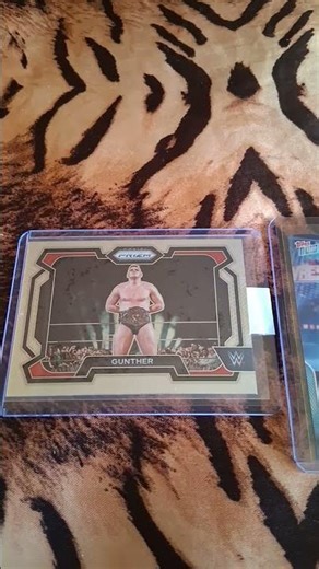 Gunther Vs John Cena trading card review teaser #WWE #Gunther #johncena