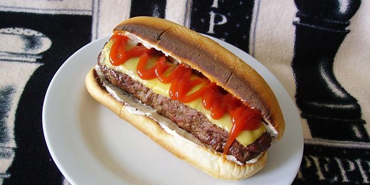 All-American Burger Dog