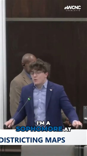 UNCC student slams NC GOP for redistricting plans