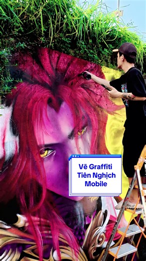 Hành trình vẽ graffiti Vương Lâm - Bản Tôn cực hot nhưng ngày qua 🔥 #graffiti #vươnglâm #tiênnghịch #graffitivanminh #graffitihanoi