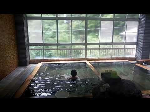 西山温泉 蓬莱館にて