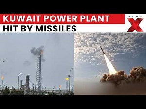 Satellite Images Show Fires At Kuwait Power Plant, Oil Fields Hit In Missile Strikes | Latest News