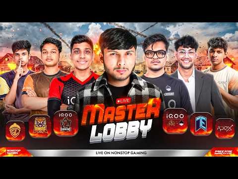NG DEATH LOBBY LIVE 🔥😍 || FT- NG, TAG, TG, TE, S8UL, TSG, RNTX, RES, RNX, GODL #iQOO #iQOOZ11