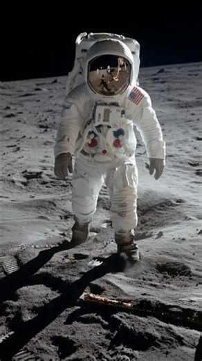 Unerasable Moon Footprints 😱 #shorts #facts #moon