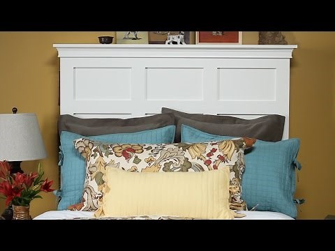 How to Make a Headboard with Storage