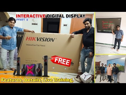 Interactive Digital Display Features, Details & Live Training | Part II | Hikvision | tech2tech