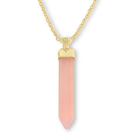 "As Is" Connie Craig Carroll Jewelry Quince Gemstone Pendant Necklace | HSN