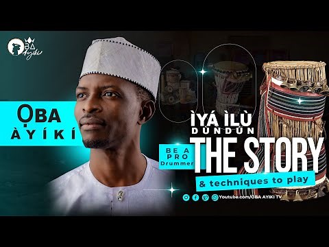 IYA ILU DUNDUN: The Story & Techniques to Play. How to be a pro drummer
