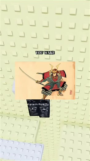 WAKING UP AS A SAMURAI 🗡️💀 #relatable #robloxrant #roblox