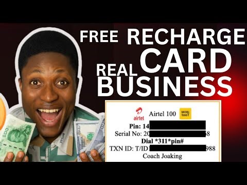 How To Start PRINTING RECHARGE CARDS FOR FREE | Starting A RECHARGE CARD BUSINESS IN NIGERIA 2025