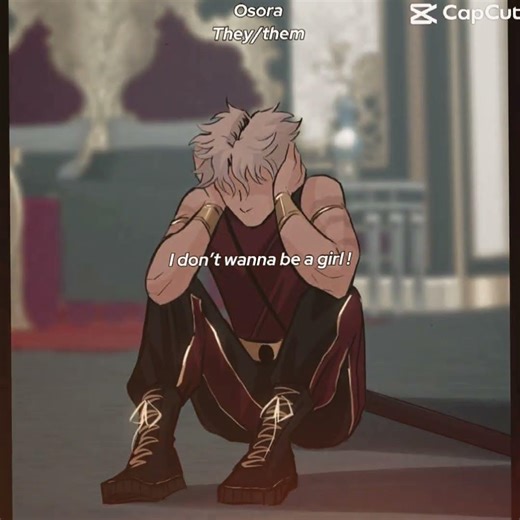 Idk if he's non bionary or demi boy to |templete #osora #viral