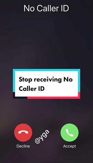 Stop receiving No #caller #ID on #iphone #ios #iphonetricks