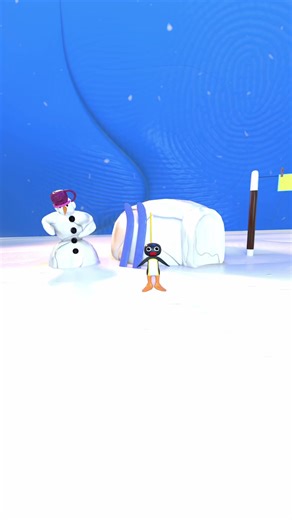 Someone Please Save Pingu 3D Animation #3D #pingu #animation #blender