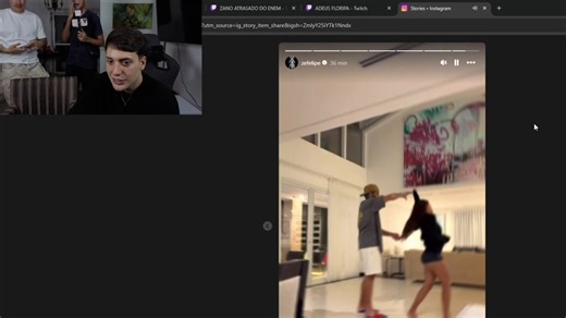 🚨 Zanolini descobrindo que sua ex-namorada, Luiza Marquesa, com quem terminou há 3 dias, apareceu junto com o Zé Felipe!“Agora o bagulho vai ser louco, ela faz o que quiser da vida dela.”