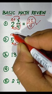 ELEMENTARY MATH: Mixed Number to Improper Fraction Part 2 #MathReview #BasicMath #ElementaryMath #Sharingiscaring | Mathematics Tutorial