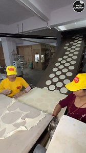 27K views · 145 reactions | Papad Bulk making In Manufacturing Factory | Food Junction | Facebook