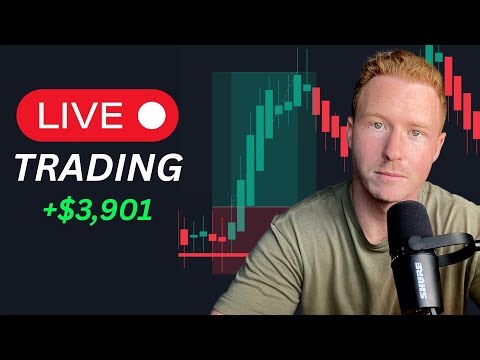 Live Day Trading Making $3,901 (CAUGHT THE EXACT BOTTOM)