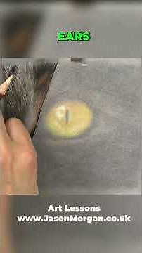 draw animals with pastels