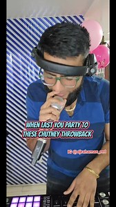 5.1K views · 87 reactions | Chutney Throwback vibes | DJ Rahaman Entertainment | Facebook