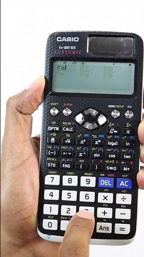 Constantes universales en la calculadora | Física