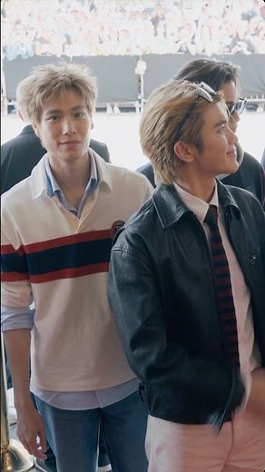 TOMMY HILFIGER | Fourth, Gemini and Phuwin check in for Tommy Hilfiger Spring 2027 at The Plaza
