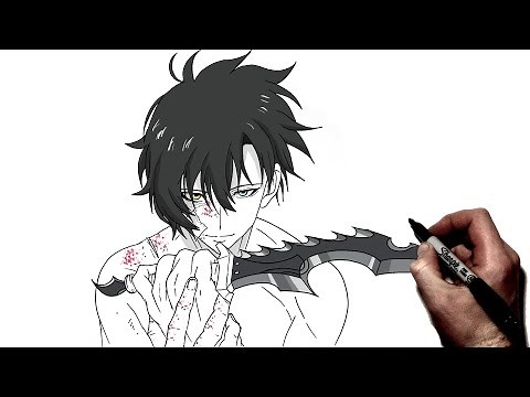 How To Draw Sung Jinwoo | Step By Step | Solo Leveling