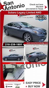 Pre-Owned 2022 Subaru Legacy Limited AWD