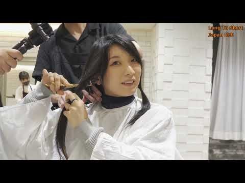 Fullvideo黒髪ロングから刈り上げ