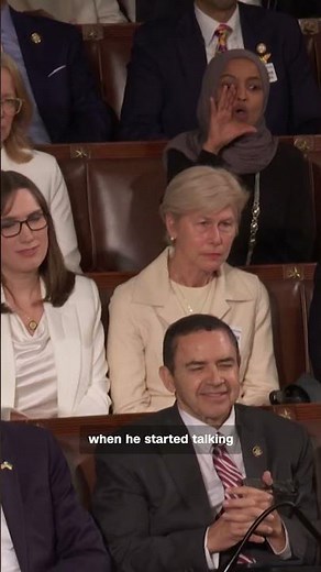Trump pushes for Democrat reaction during SOTU