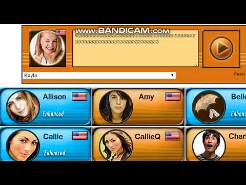 VoiceForge Voices Crying