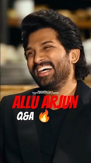 Allu Arjun Asks Fun Questions to Prabhas, Pooja Hegde & Shah Rukh Khan | Allu Arjun Interview