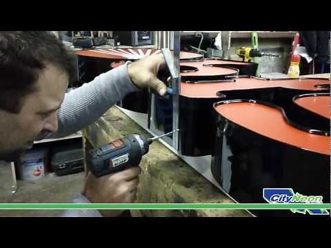 City Neon - Channel Letters: Building Channel Letters.