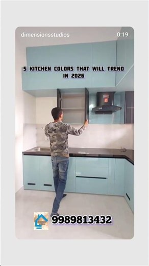 5 Stunning Kitchen Colors Trending in 2026 | Interior Design Ideas #kitchendesign #kitchencolour