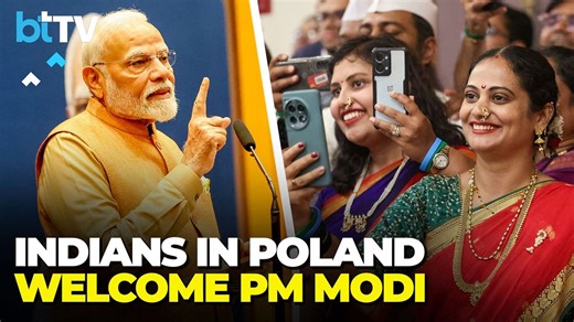PM Modi's Landmark Visit To Poland After 45 Years, Indian Diaspora Celebrates